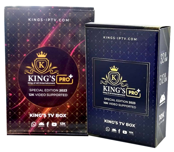 KING'S POR+ TV BOX